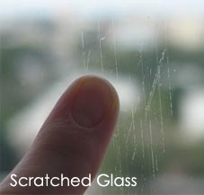 Scratched Glass